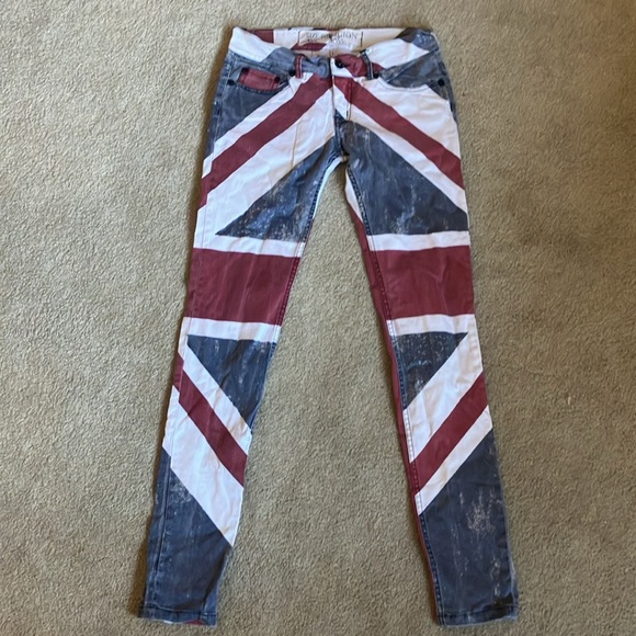 Religion Jeans - Union Jack Jeans size 28 - Picture 2 of 11